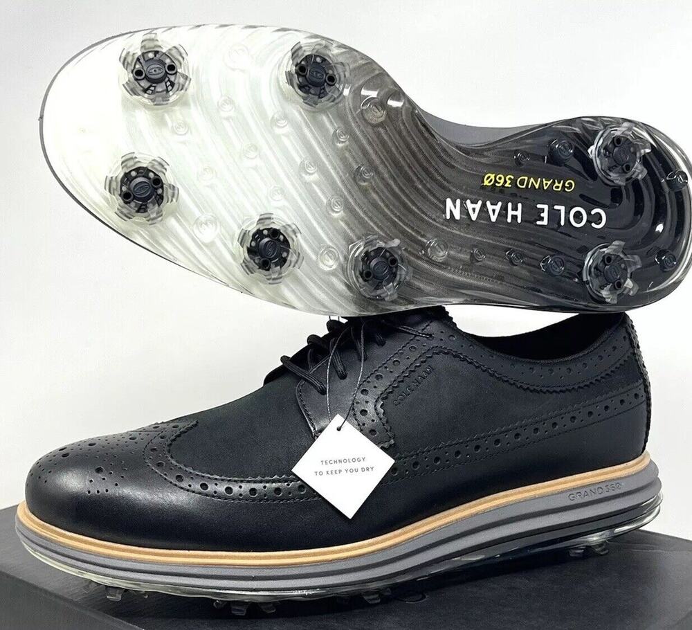 Cole Haan Original Grand Tour Oxford Golf Shoes Mens Size 11 Wing Tips C36154